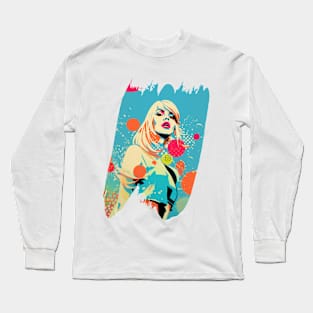 Blond and Pop ! Long Sleeve T-Shirt